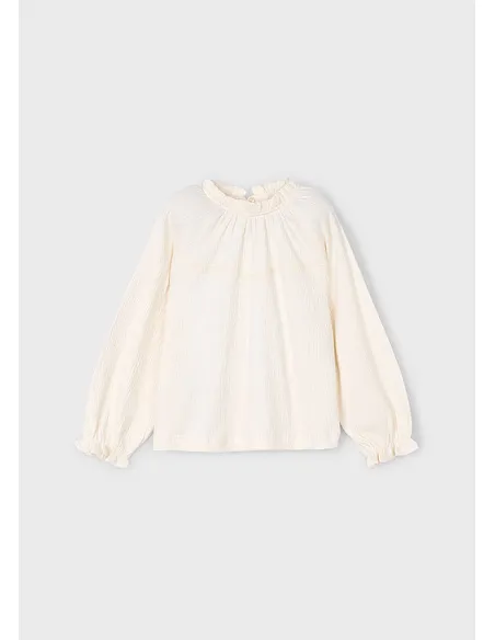 Camiseta m/l punto bambula - Macchiato  | MAYORAL