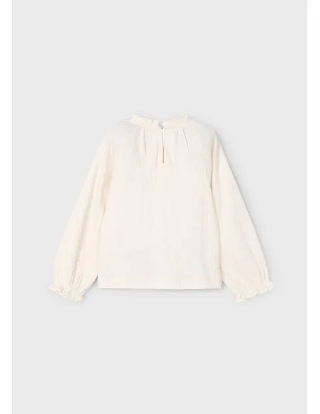 Camiseta m/l punto bambula - Macchiato  | MAYORAL