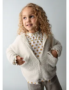 Canguro tricot pelo - Almendra  | MAYORAL