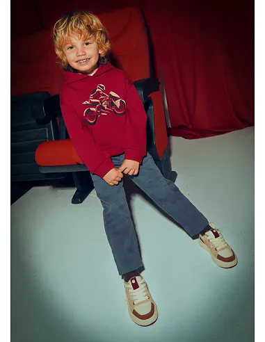 Pantalon soft 5b regular fit - Acero    | MAYORAL