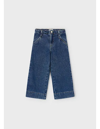 Pantalon tejano wide leg - Oscuro   | MAYORAL