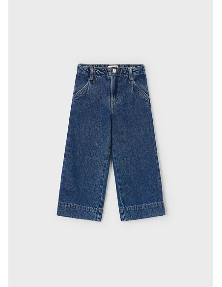 Pantalon tejano wide leg - Oscuro   | MAYORAL