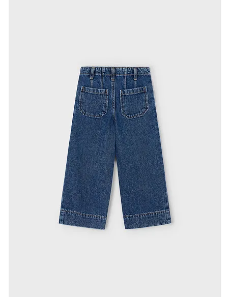 Pantalon tejano wide leg - Oscuro   | MAYORAL