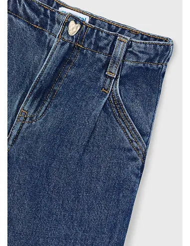 Pantalon tejano wide leg - Oscuro   | MAYORAL