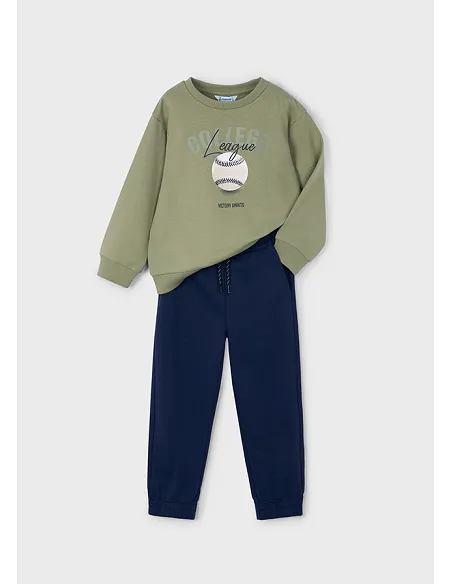 Chandal "college" - Pistacho  | MAYORAL