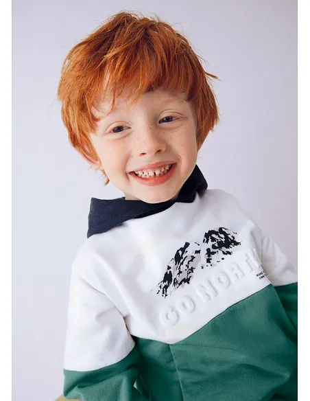 Chandal pullover 2 pantalones - Abeto    | MAYORAL