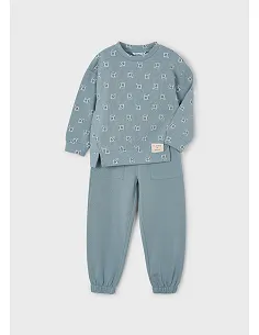 Chandal estampado - Salvia   | MAYORAL