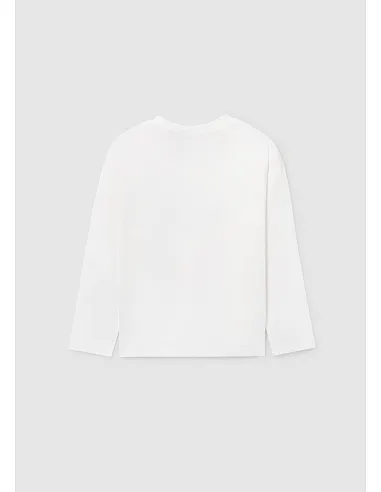 Camiseta m/l player - Nata    | MAYORAL