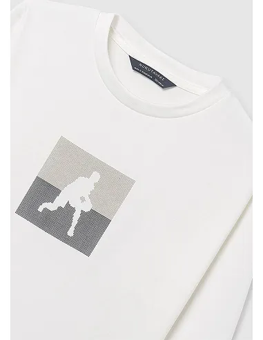 Camiseta m/l player - Nata    | MAYORAL