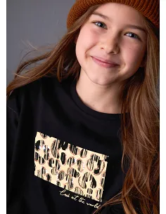 Camiseta m/l grafica - Negro    | MAYORAL