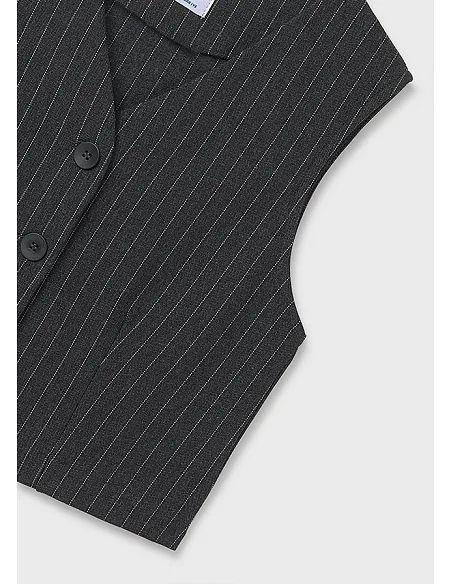 Chaleco punto - Plomo    | MAYORAL