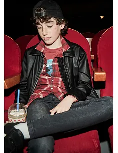 Pantalon soft denim - Negro    | MAYORAL