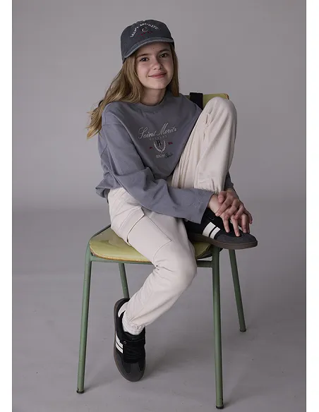 Pantalon largo jogger cargo - Arena    | MAYORAL