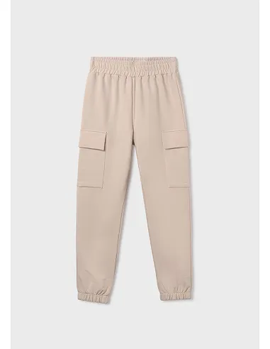 Pantalon largo jogger cargo - Arena    | MAYORAL