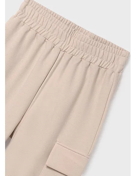 Pantalon largo jogger cargo - Arena    | MAYORAL