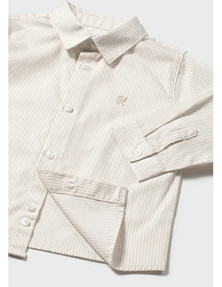 Camisa m/l basica - Latte    | MAYORAL