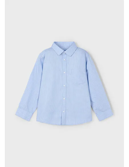 Camisa m/l basica - Celeste ra | MAYORAL