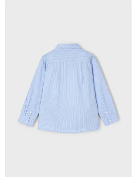 Camisa m/l basica - Celeste ra | MAYORAL