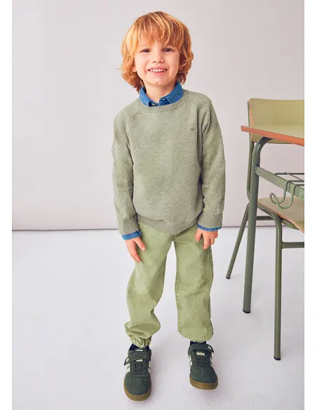 Jersey algodon basico c/redon - Pistacho v | MAYORAL