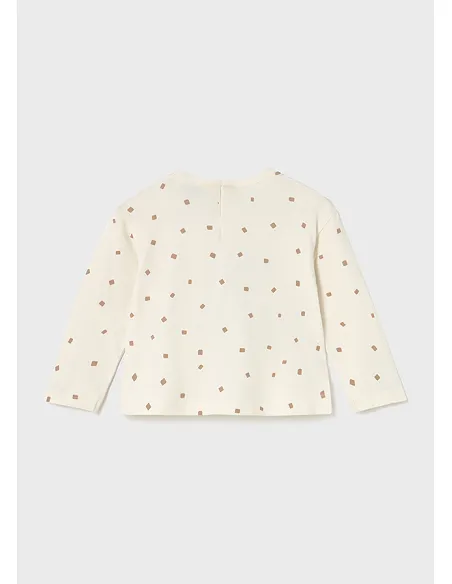 Camiseta m/l estampada - Macchiato  | MAYORAL