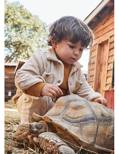 Sobrecamisa punto pana - Cereal   | MAYORAL