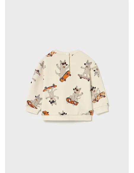 Pullover estampado - Seta    | MAYORAL