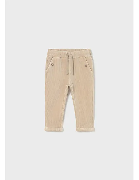 Pantalon punto pana - Cereal   | MAYORAL