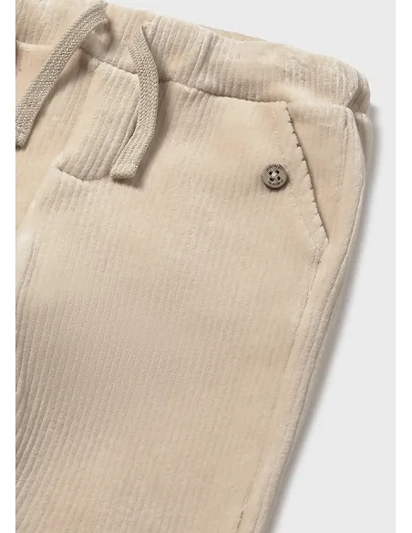 Pantalon punto pana - Cereal   | MAYORAL