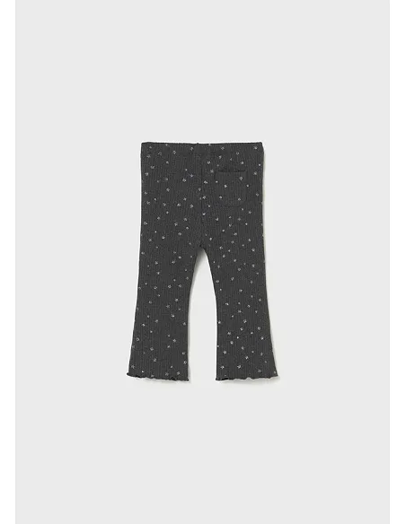 Leggings flared canale - Plomo vig  | MAYORAL