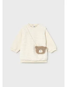 Vestido con bolso - Macchiato  | MAYORAL