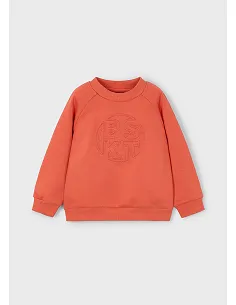 Pullover embossed - Naranja   | MAYORAL