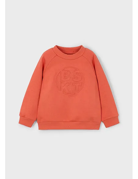 Pullover embossed - Naranja   | MAYORAL