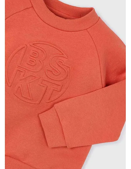 Pullover embossed - Naranja   | MAYORAL