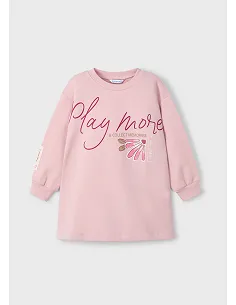 Vestido felpa evase - Nude    | MAYORAL