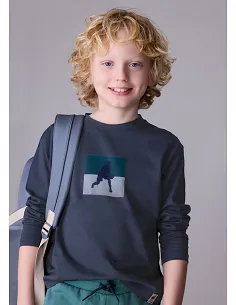 Camiseta m/l player - Marino   | MAYORAL