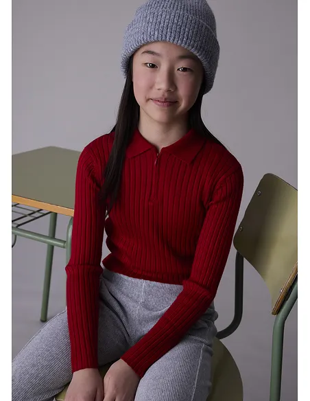 Polo m/l tricot - Rojo    | MAYORAL