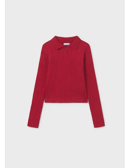 Polo m/l tricot - Rojo    | MAYORAL