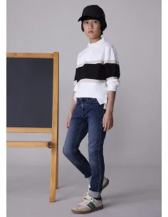 Pantalon soft denim - Blue black | MAYORAL