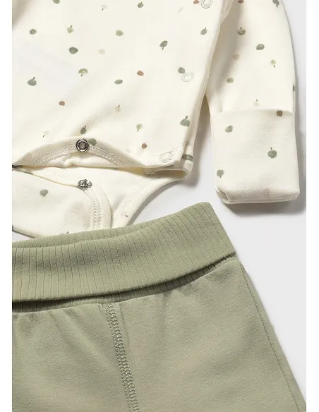 Conj. punto 4 piezas - Salvia   | MAYORAL