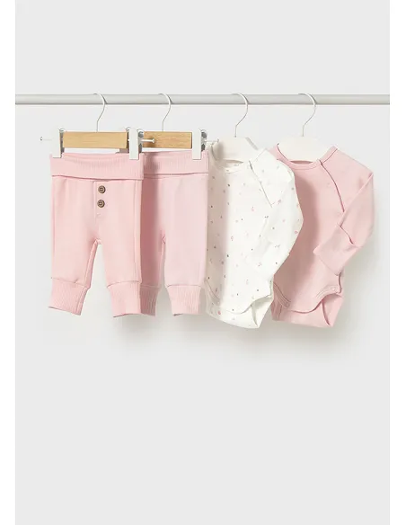 Conj. punto 4 piezas - Rosab-cuar | MAYORAL