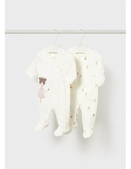 Set 2 peleles interlock - Crudo    | MAYORAL