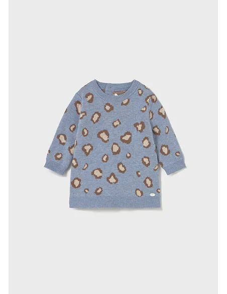 Vestido tricot - Celeste vi | MAYORAL