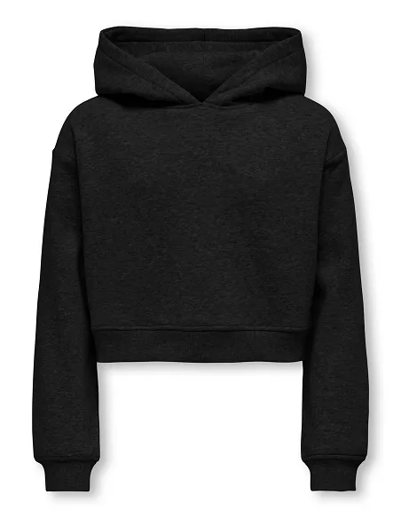 SUDADERA CON CAPUCHA KOGSWEAT -Black | KIDS ONLY