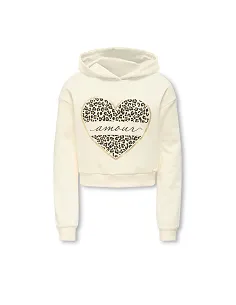 SUDADERA CON CAPUCHA KOGCOOPER LIFE HEART -Antique White Amour/Leo ...