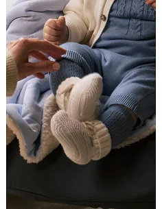 Patucos tricot - Crudo    | MAYORAL