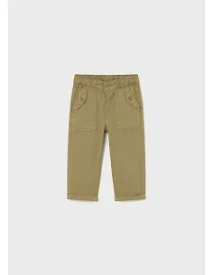 Pantalon sarga bolsillos - Camel    | MAYORAL