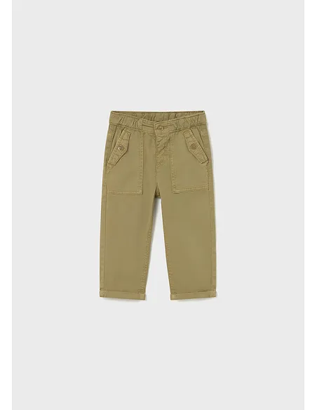 Pantalon sarga bolsillos - Camel    | MAYORAL