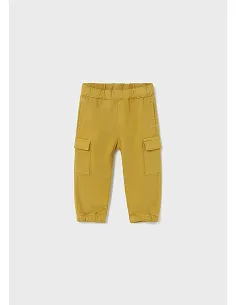 Pantalon jogger cargo - Mostaza   | MAYORAL