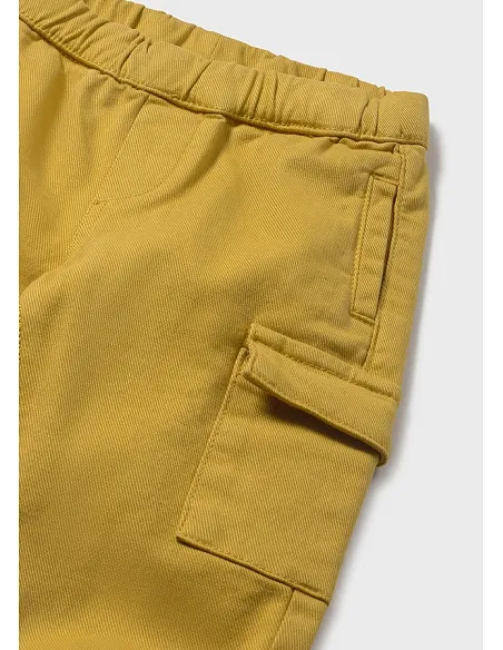 Pantalon jogger cargo - Mostaza   | MAYORAL