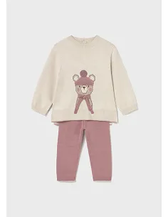 Conj. pantalon largo tricot - Orquidea  | MAYORAL